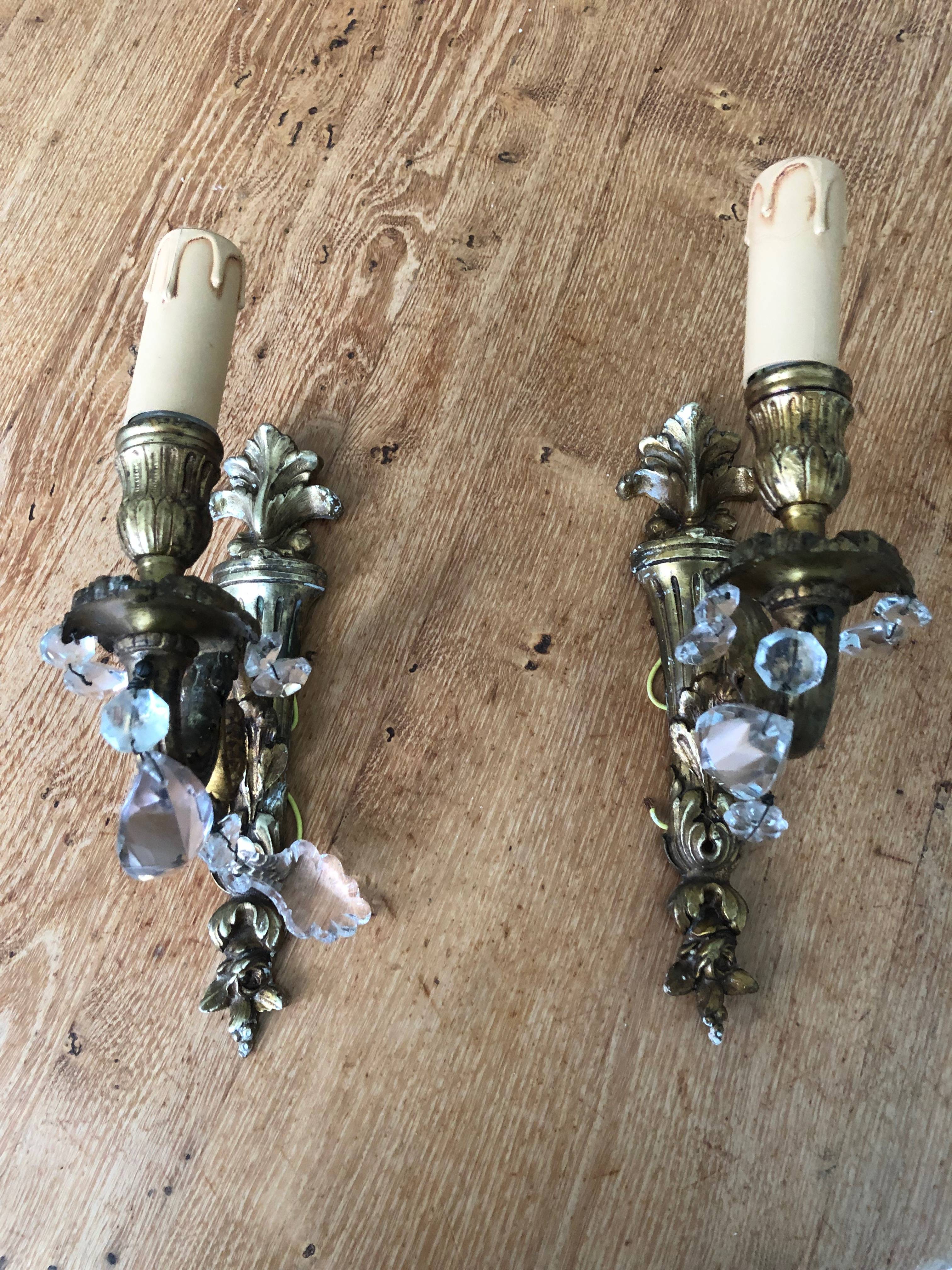 Vends appliques en bronze