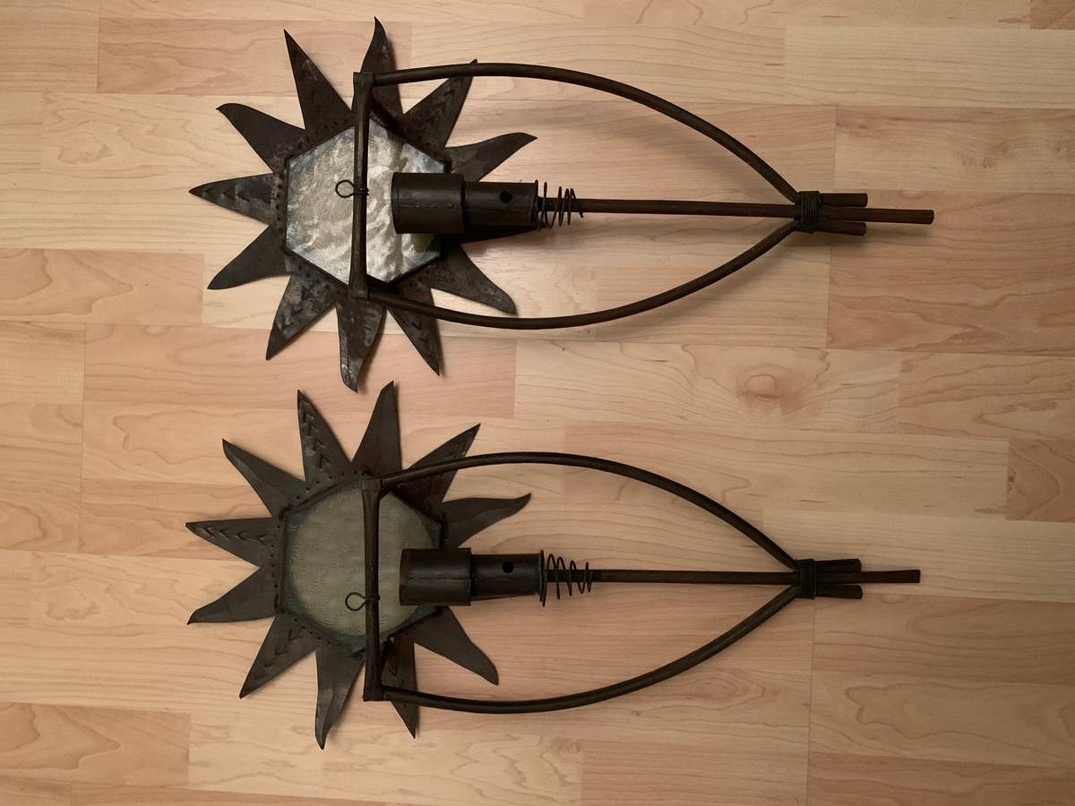 Vends appliques murales artisanat d’art