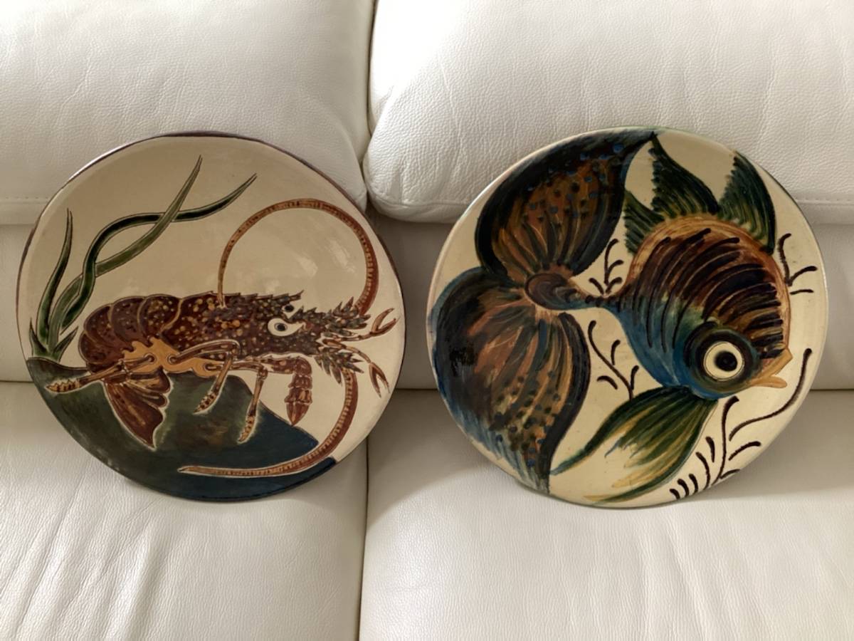 Vends assiettes céramique « Puigdemond »