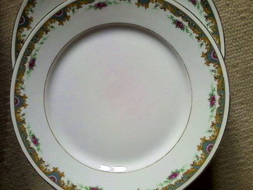 Vends 12 assiettes style anciennes