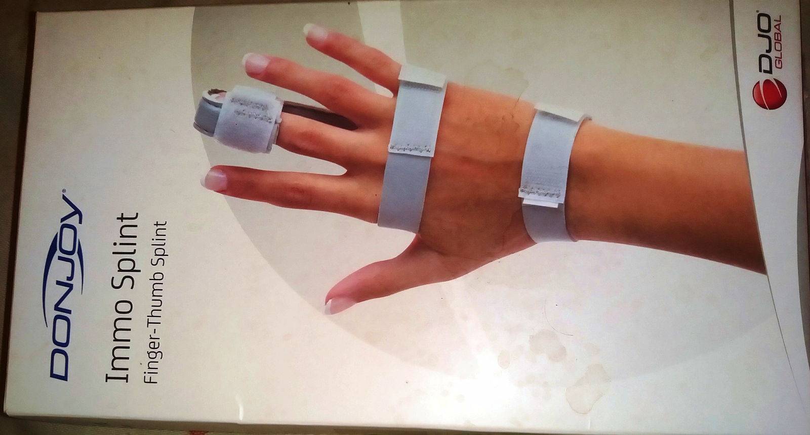 Attelle de doigt pour soulager tendinite, arthrite, fracture, cassure, foulure ou entorse