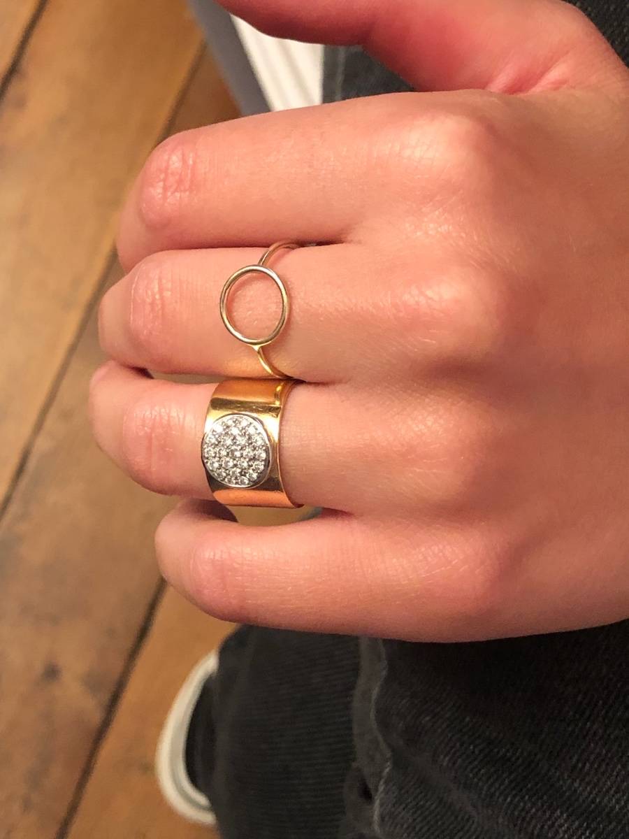 Bague Anthea or et diamants Dinh Van