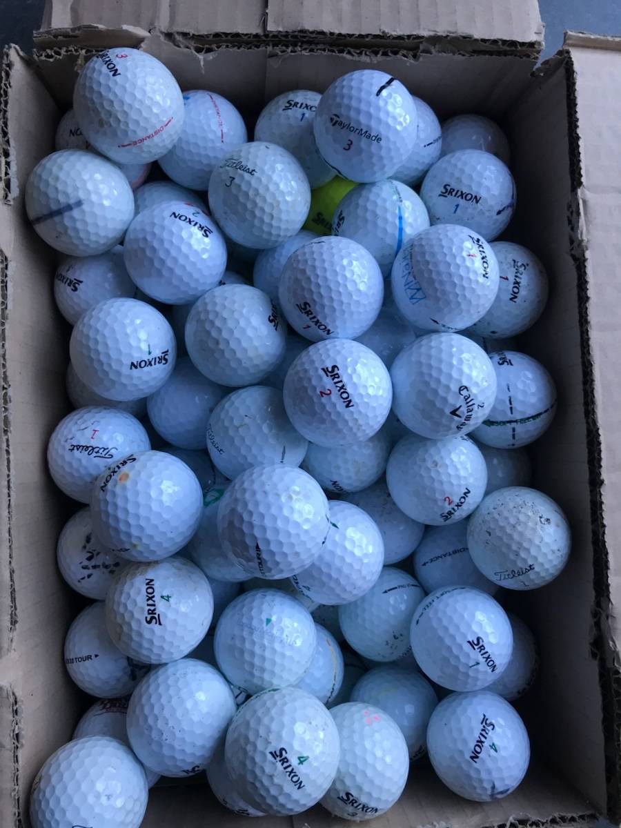 Vends balles de golf