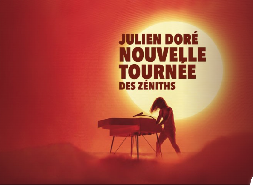 Vends 2 billets pour le concert de Julien Doré au Zénith de Lille le 6 novembre
