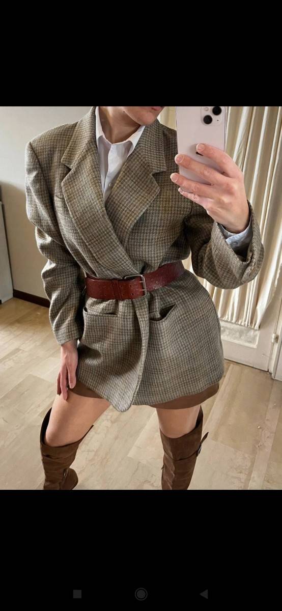 Vends blazer Vintage made in Italy en pure laine - Taille XXL