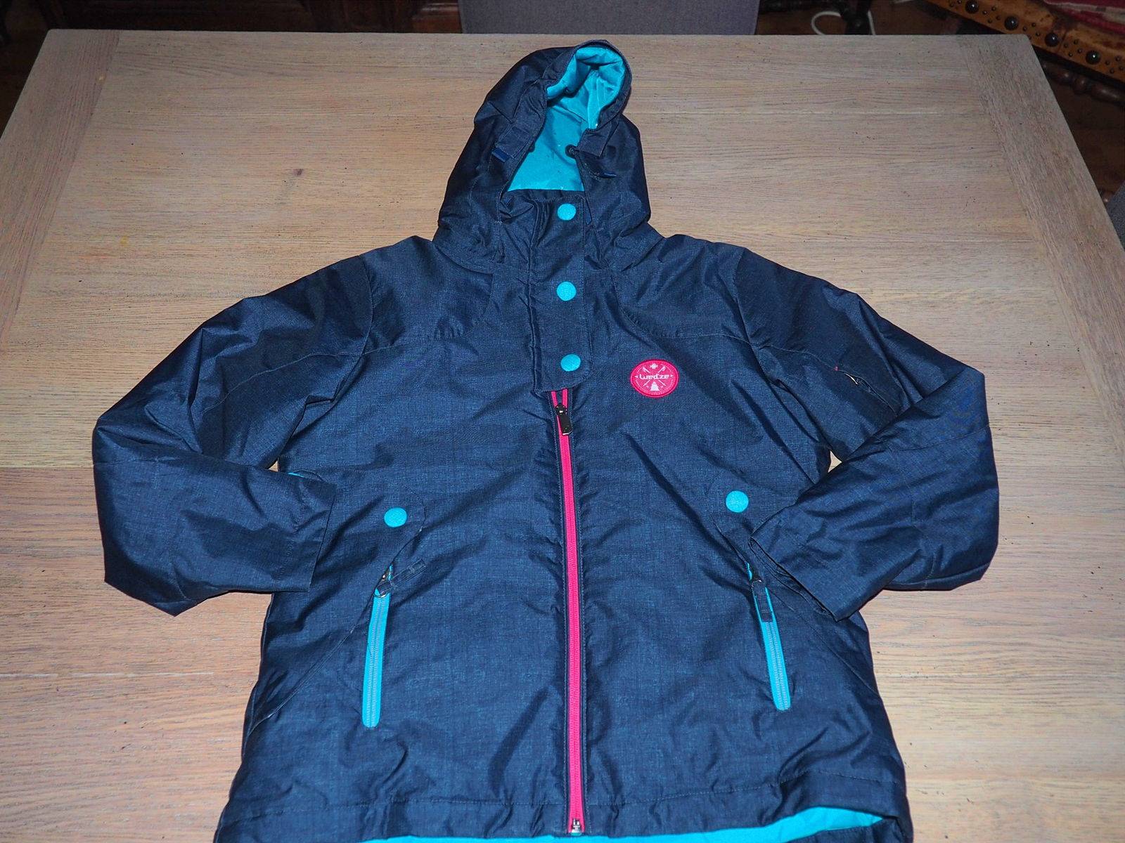 Blouson Fille 12 Ans CREECKS Marron - Comme Neuf - Occasion Très Bon état