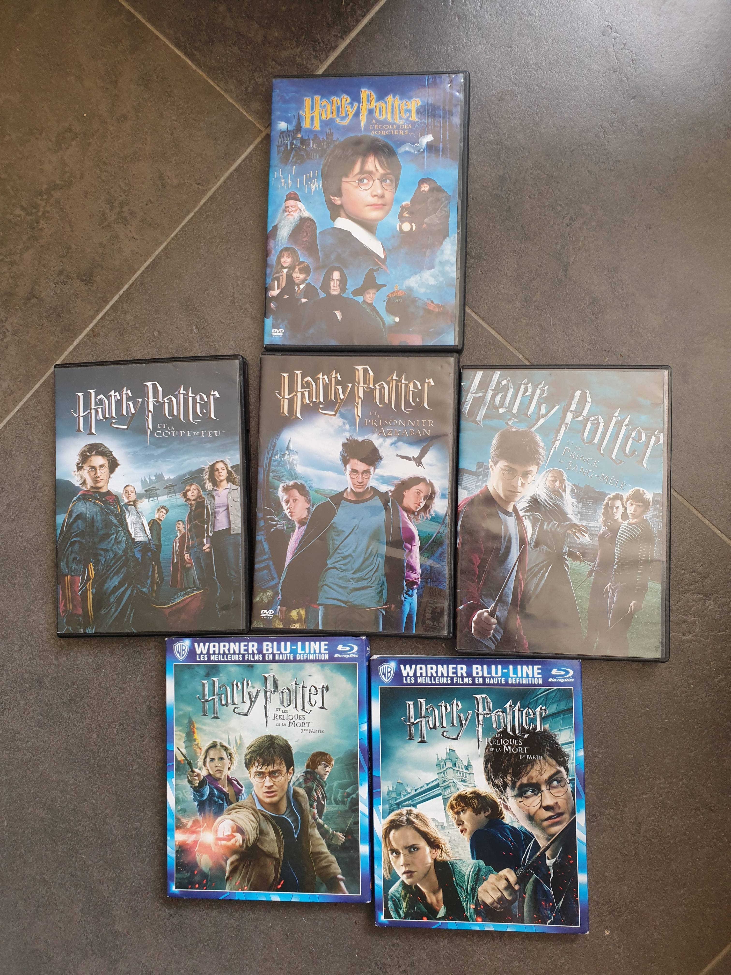 Vends DVD Harry Potter