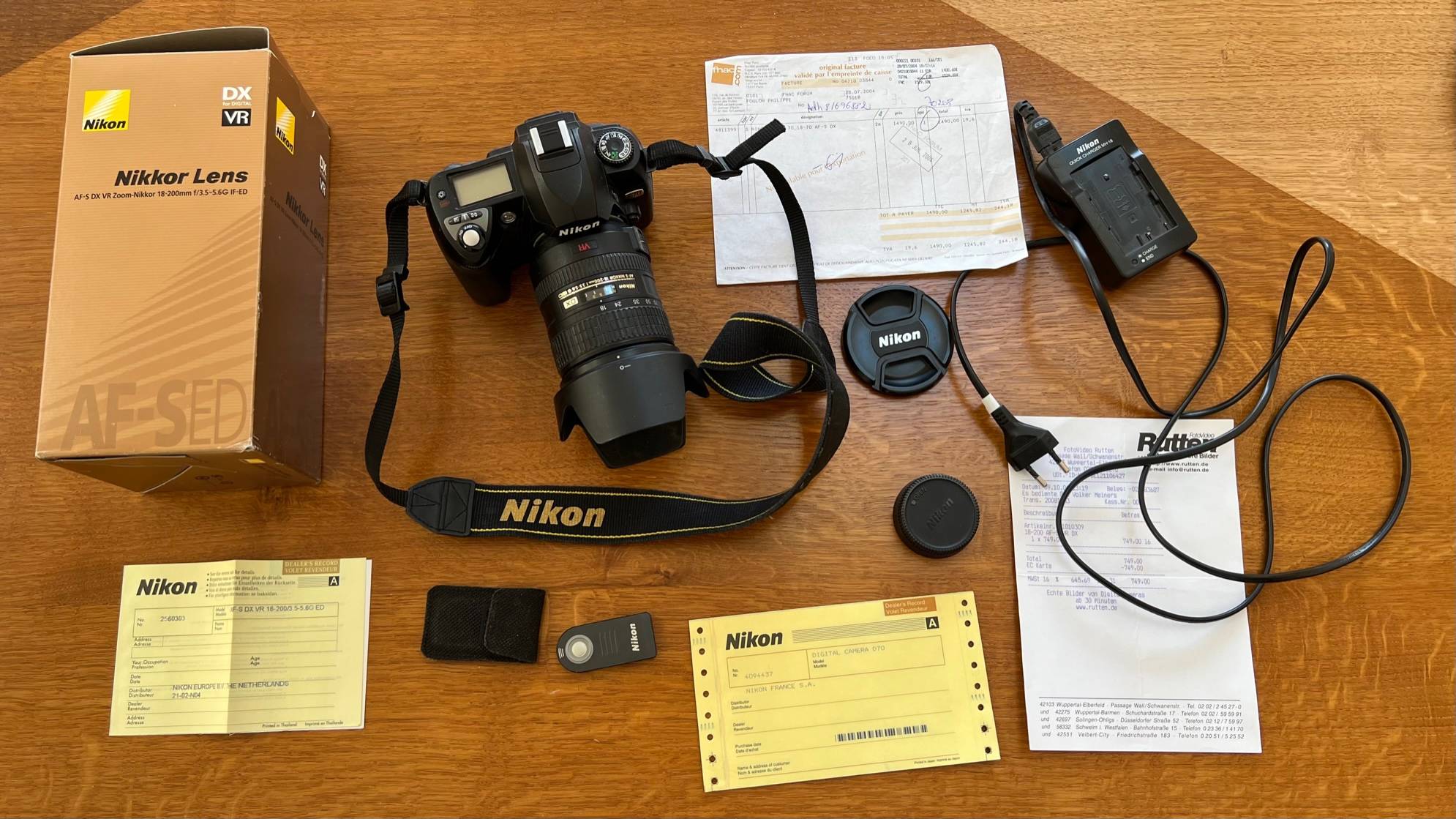 NIKON F70 FILM CAMERA WITH 28-80 3.3 -5.6 G LENS