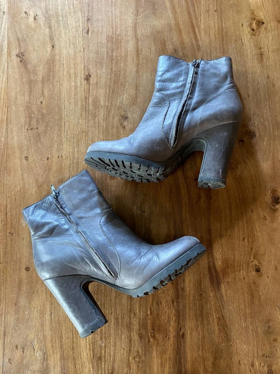 Vends boots cuir bottines femme Maison Martin Margiela - Pointure 40