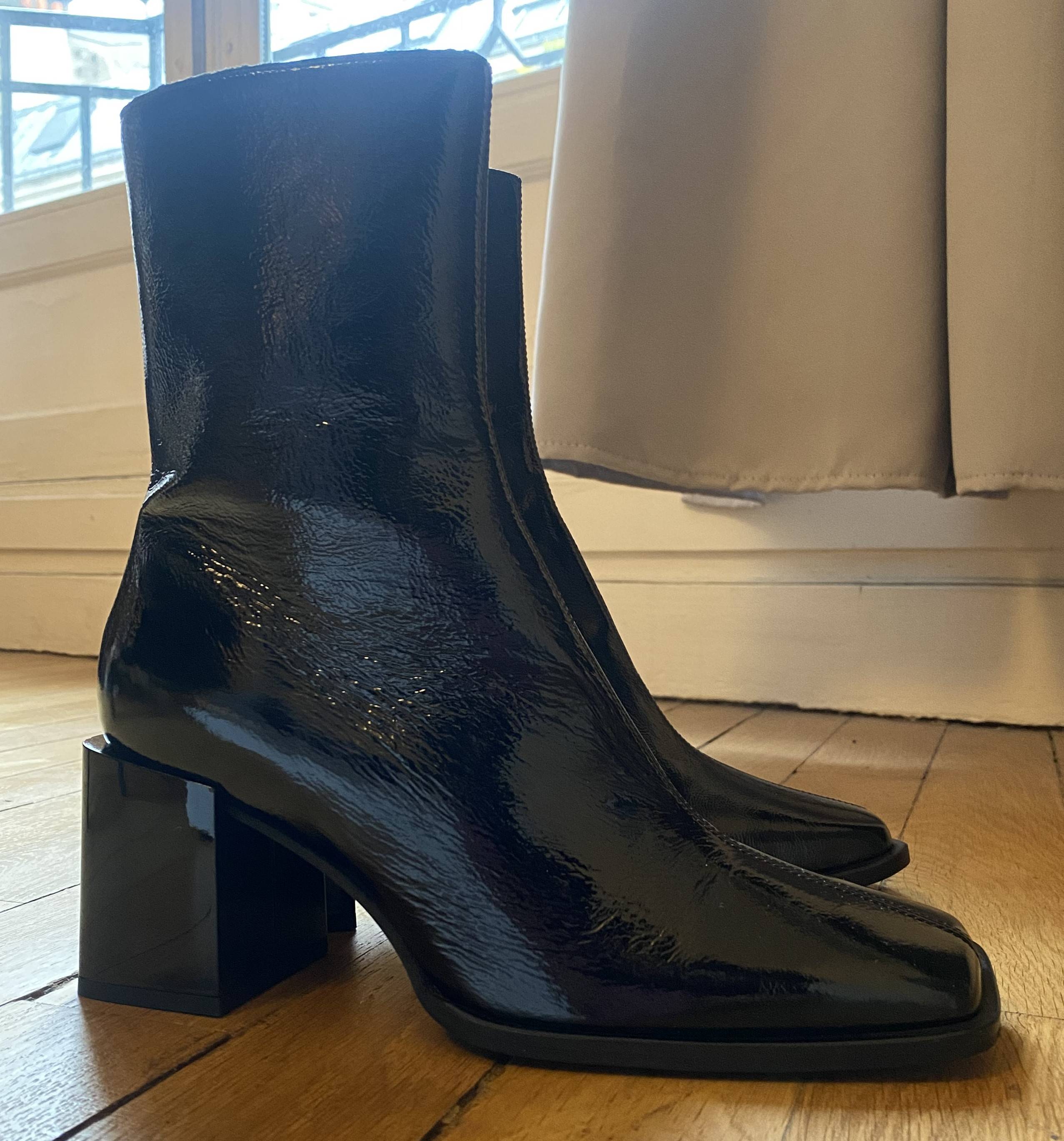 Bottines Vernies à Talons Jonak - Taille 37 - Occasion Soirée