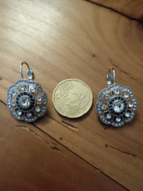Vends 2 paires de boucles d’oreilles fantaisie