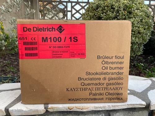 Vends bruleur neuf chaudiere fioul DeDietrich