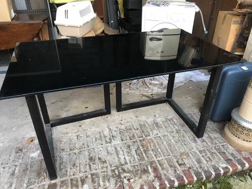 Vends bureau Habitat noir