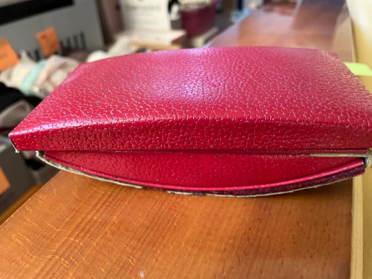 Vends buvard de bureau en cuir