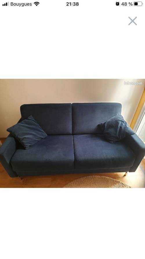 Vends canapé convertible