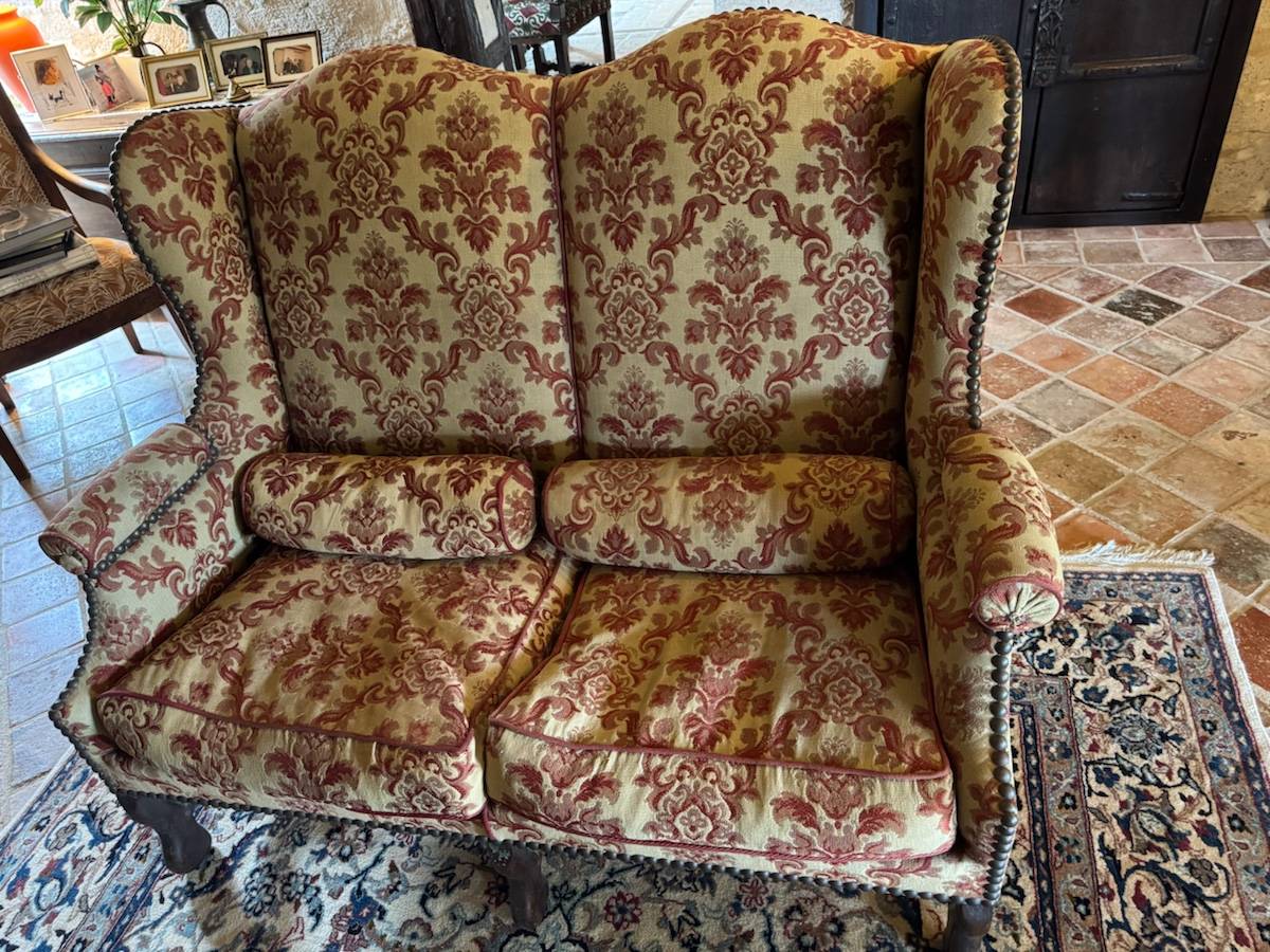 Vends Canapé et ses 2 fauteuils dits « Os de Mouton »