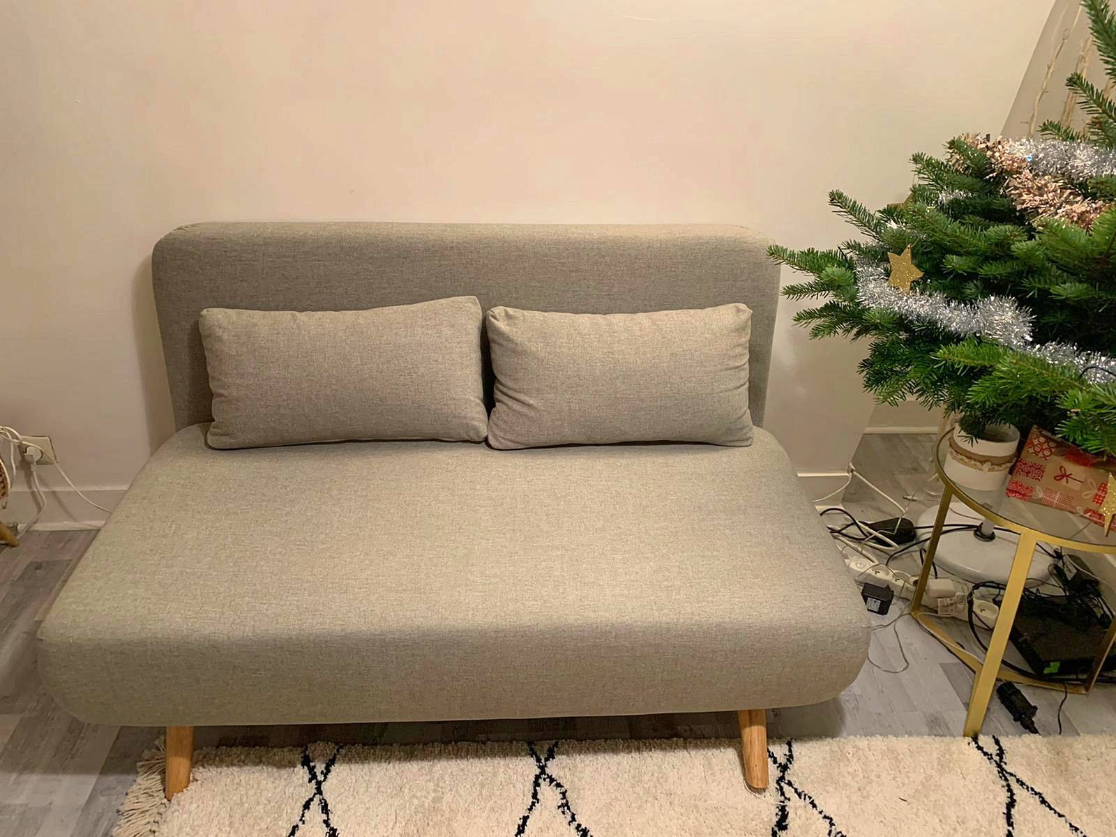 Canapé D'angle En Tissu Jaune, Très Bon état, Plus De 4 Places, Moderne