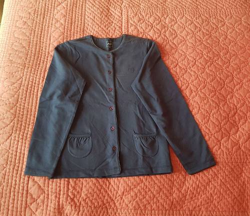 Vends Cardigan, coloris bleu marine, Jacadi, Taille 10-12 ans