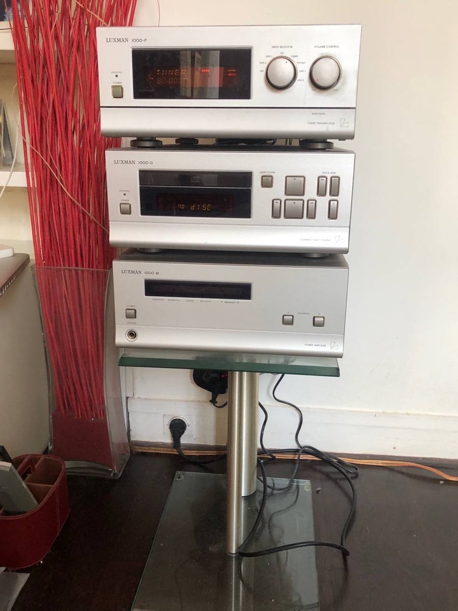 Vends chaîne hi-fi Luxman vintage 1000m/d/p en bon état