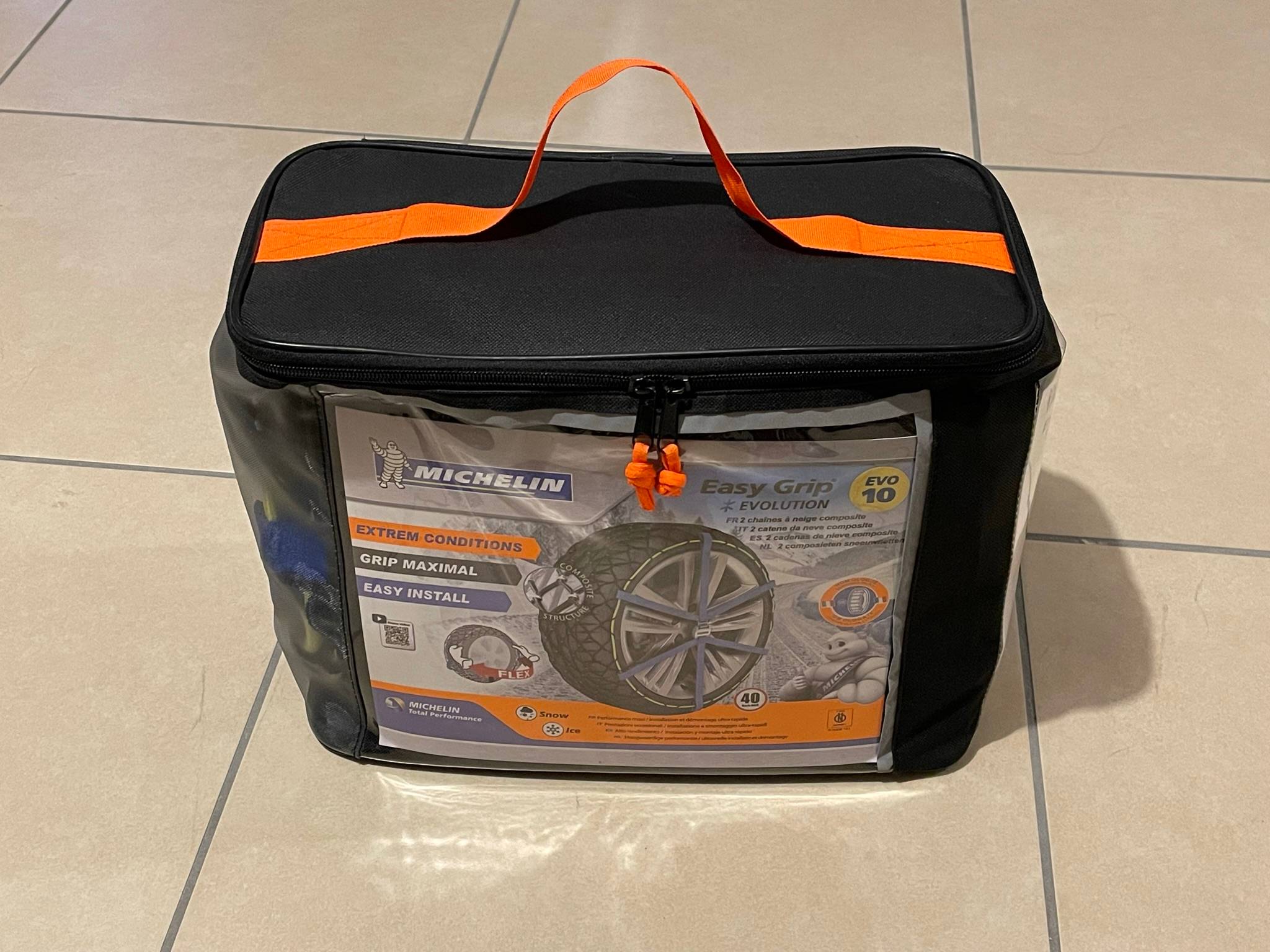 Chaîne à Neige Michelin EASY GRIP Evolution – Taille 16 Pouces – Occasion, Fonctionnelle