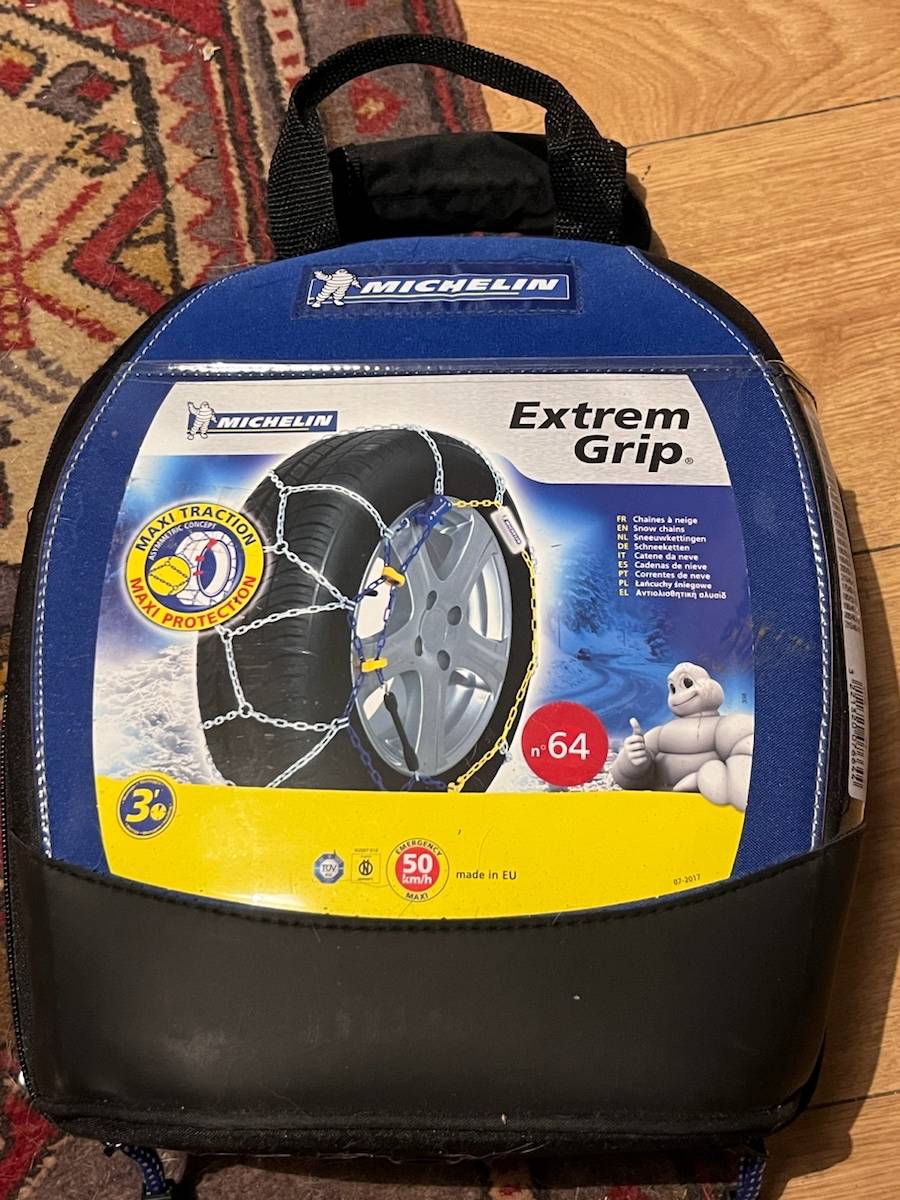 Chaînes neige Michelin extrême Grip 64 - jamais servies