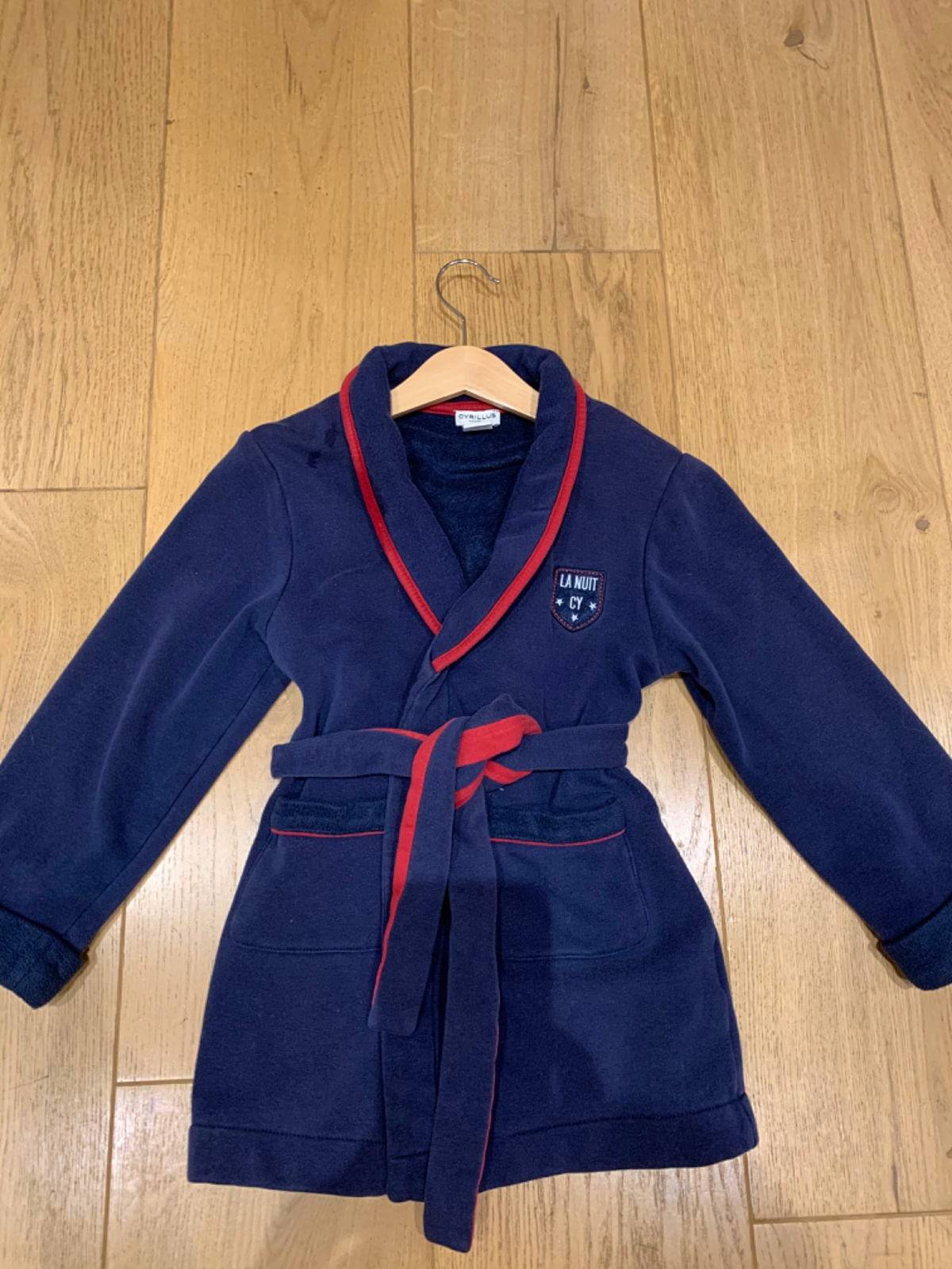 Vends robe de chambre garçon Cyrillus - 6 ans