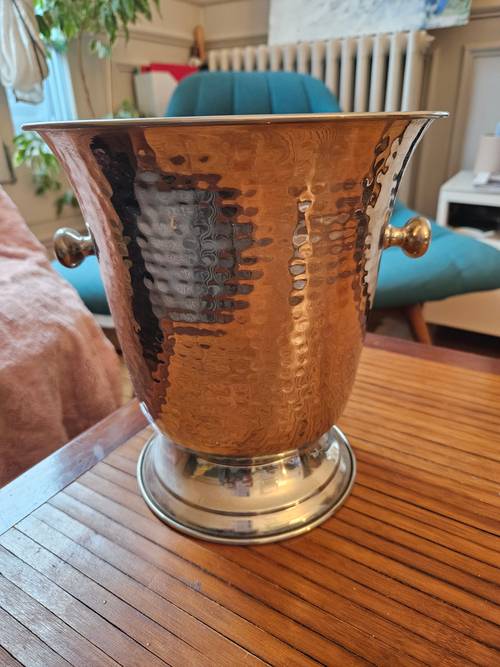 Vends seau à champagne