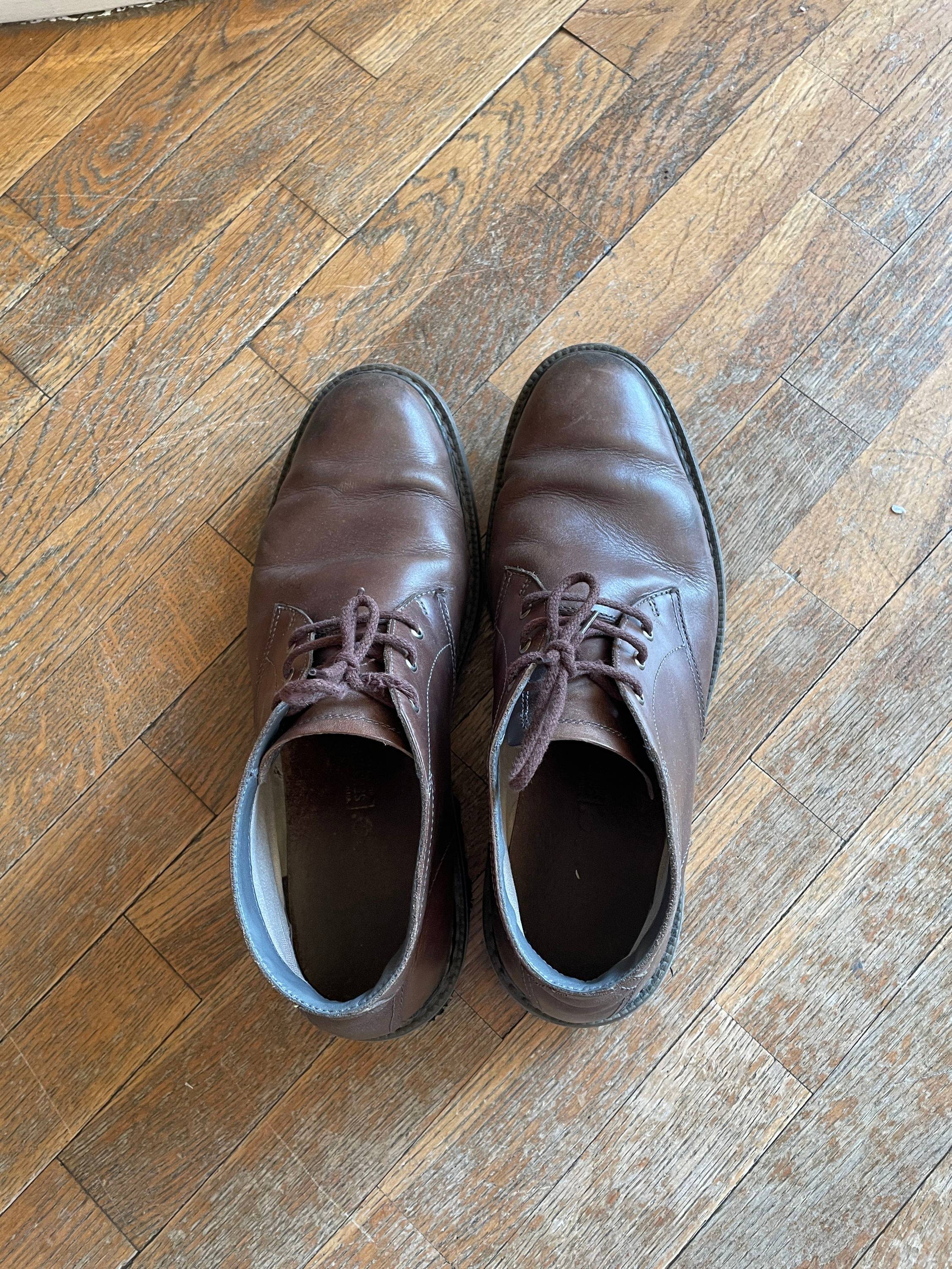 Vends chaussures à lacets Timberland marron - Pointure 42