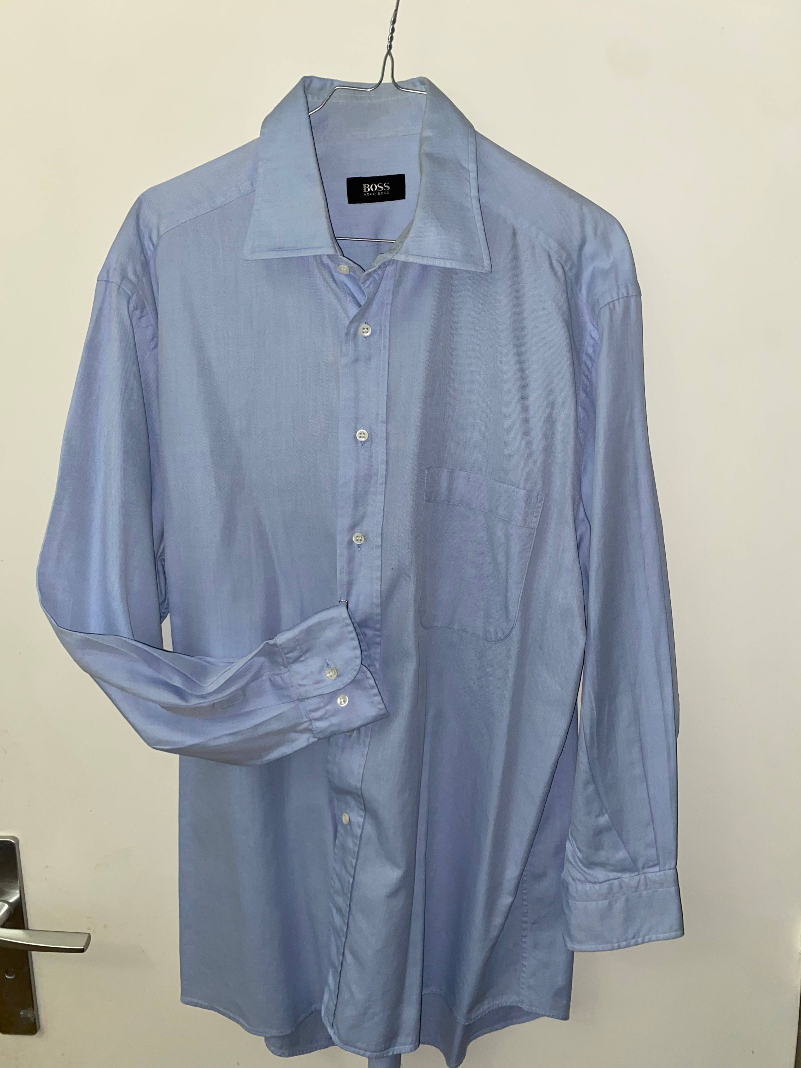 Vends chemise bleu ciel homme H. Boss. T L