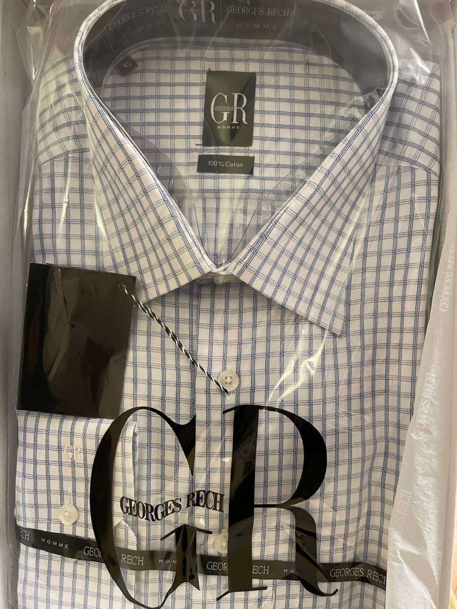 Vends chemise homme T45 neuve Georges Rech