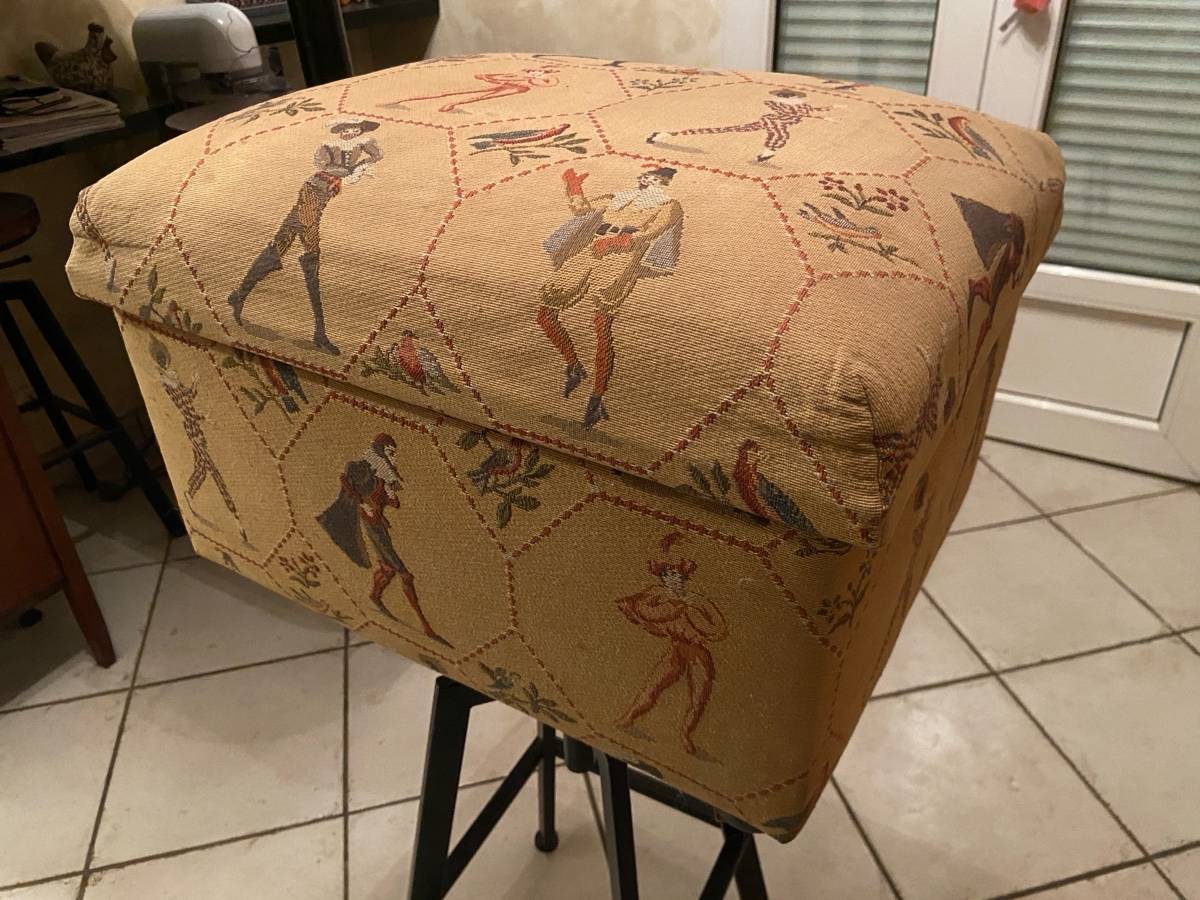 Vends coffre pouf