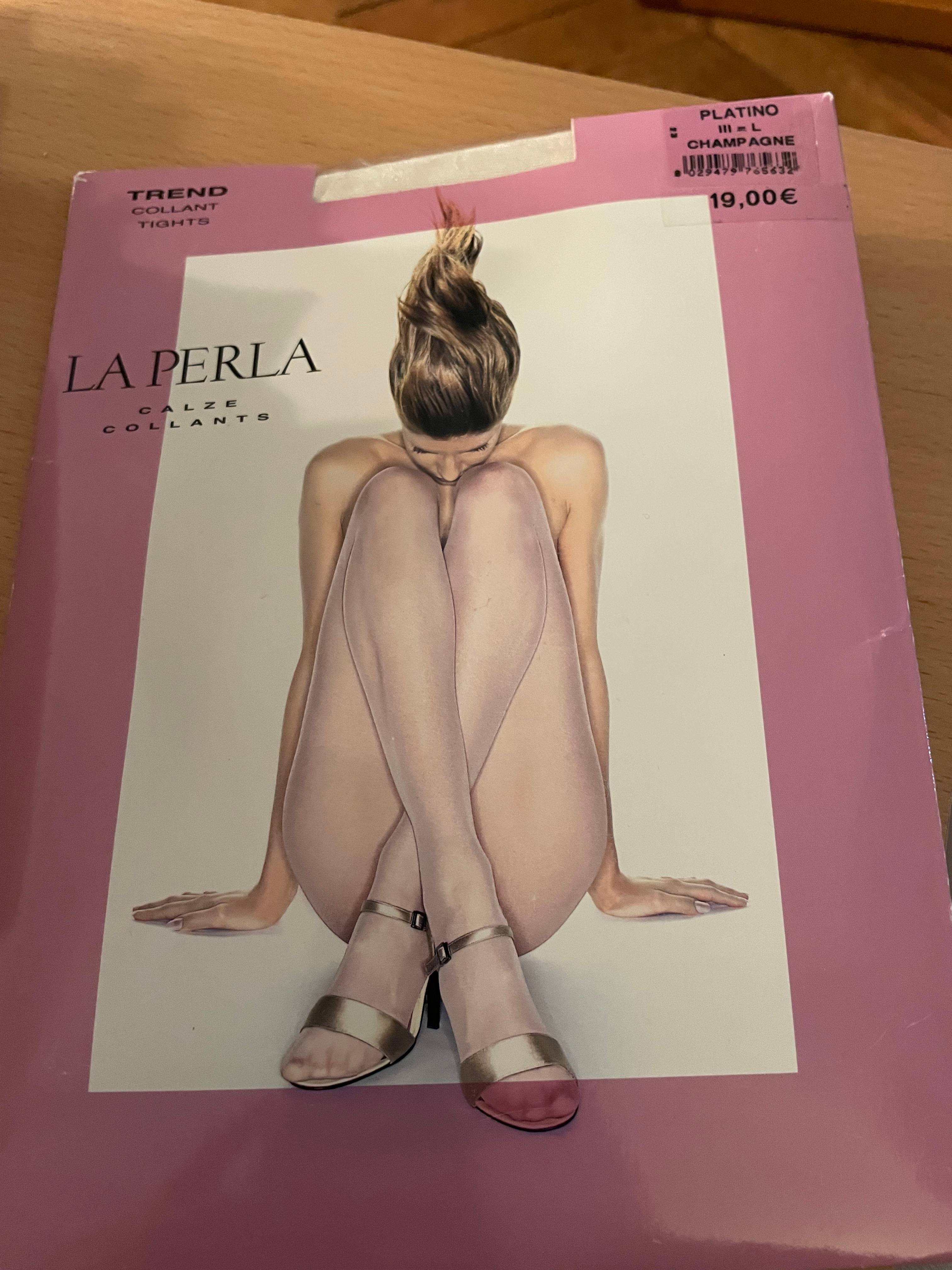 Je vends des collants fantaisie Marque LA PERLA taille L neufs