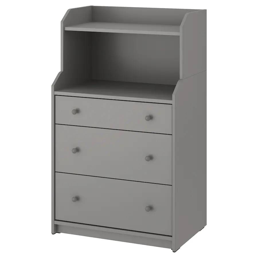 Vends commode grise Ikea
