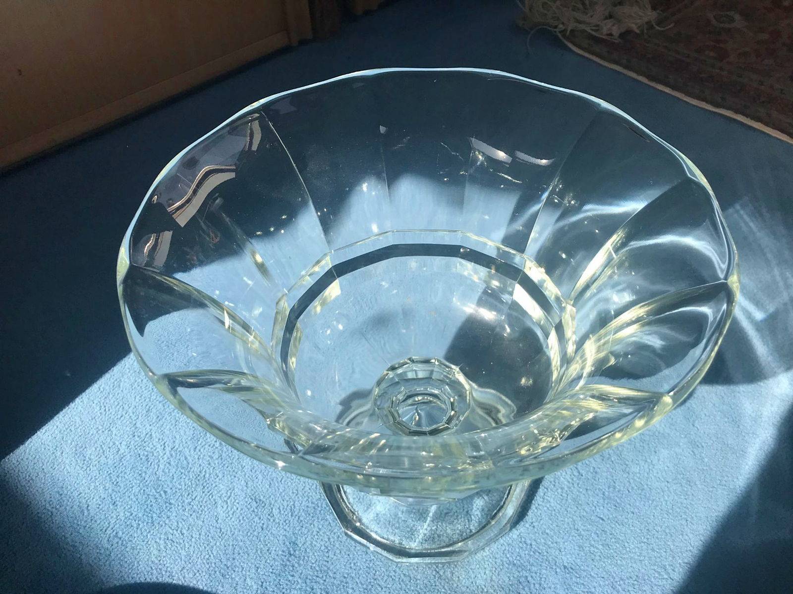 Vends vase en verre