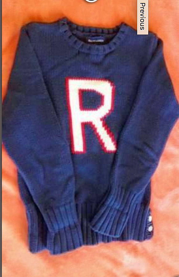 Vends Pull coton, marque Ralph Lauren, T.12-14ans, bleu marine