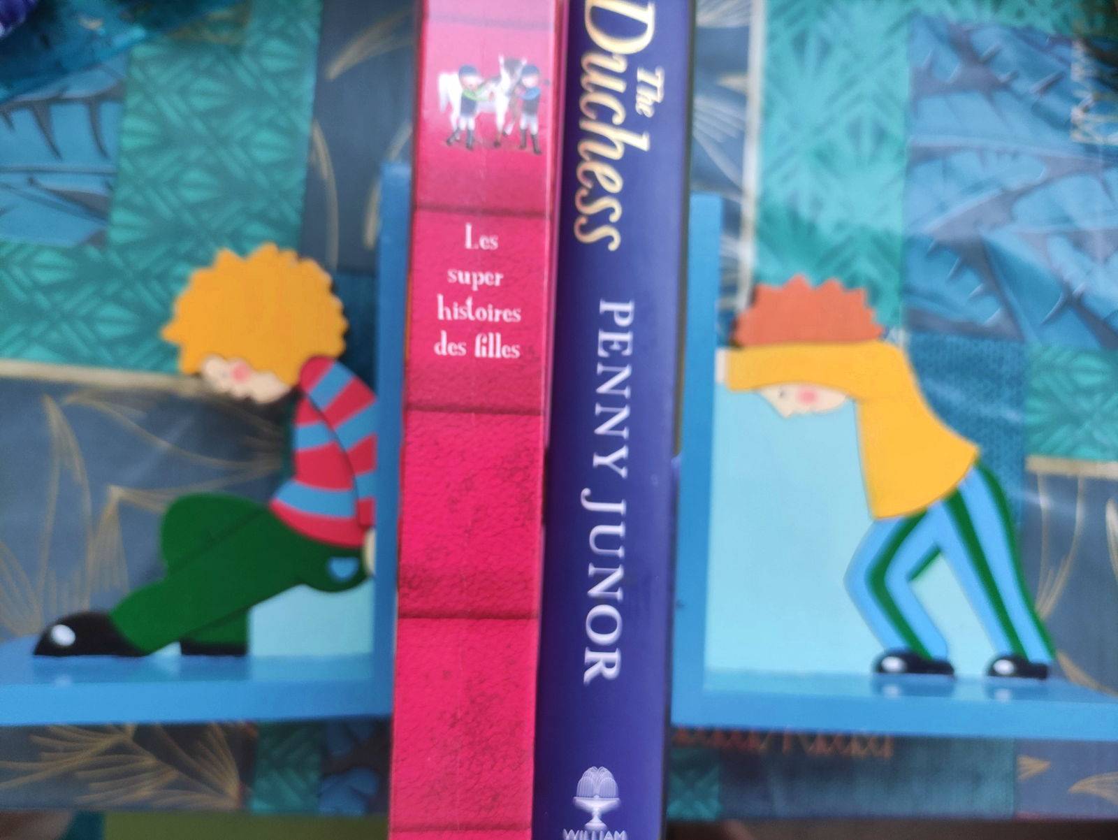Vends couple de serre-livres en bois