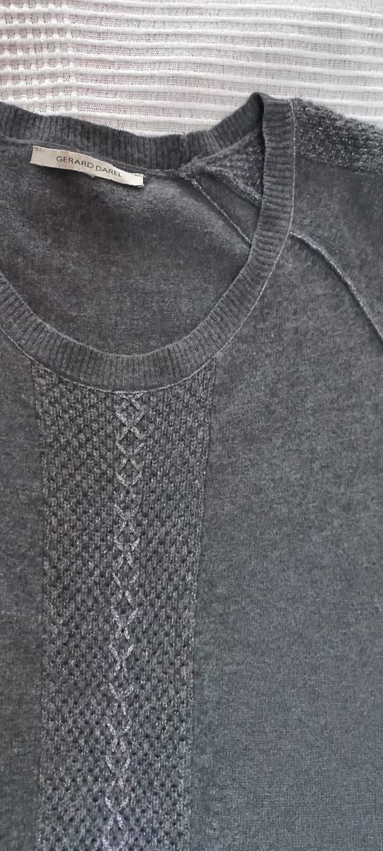 Vends robe Gérard Darel grise - Taille L