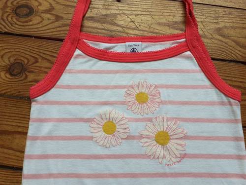 Vends débardeur fille Neuf Petit bateau 12 ans