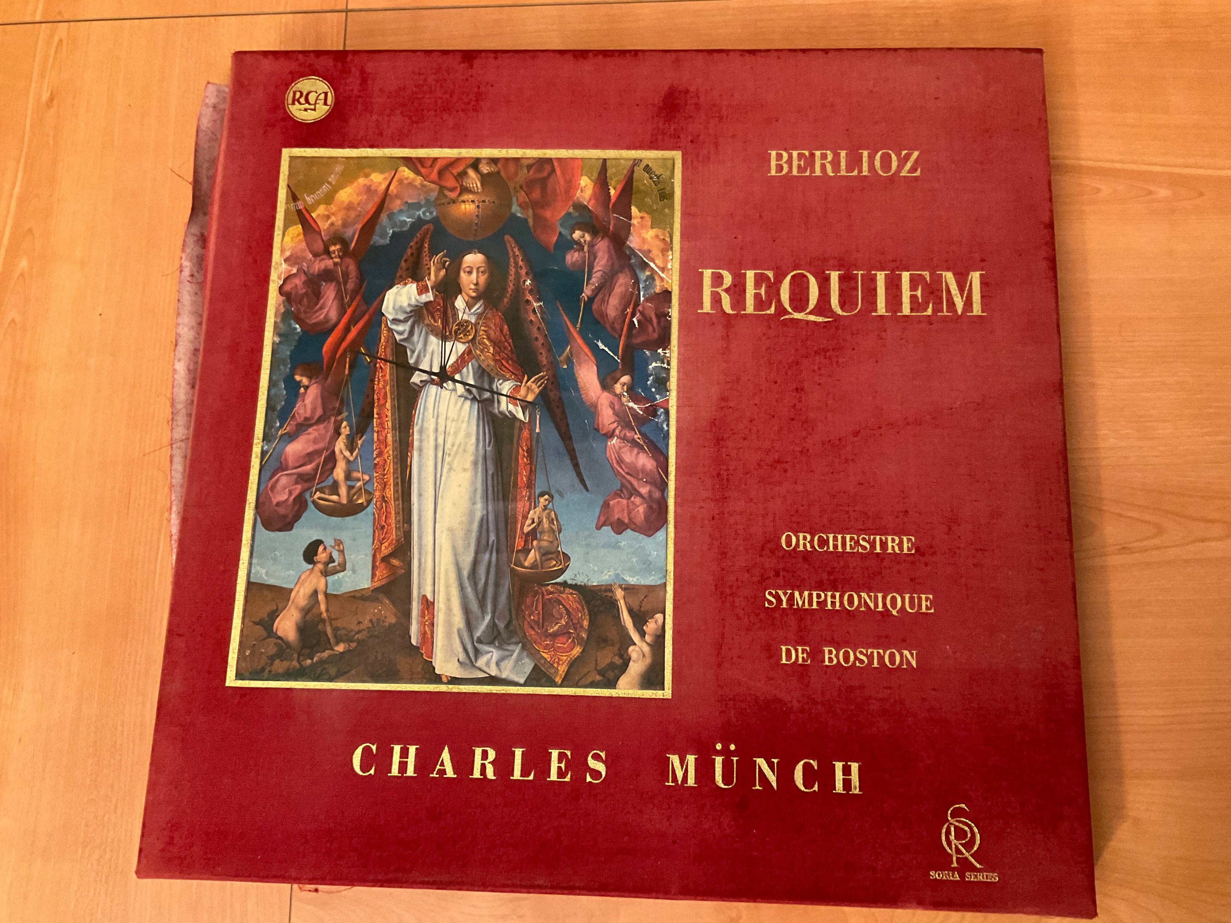 Vends Disques vinyles Requiem de Berlioz 33 T