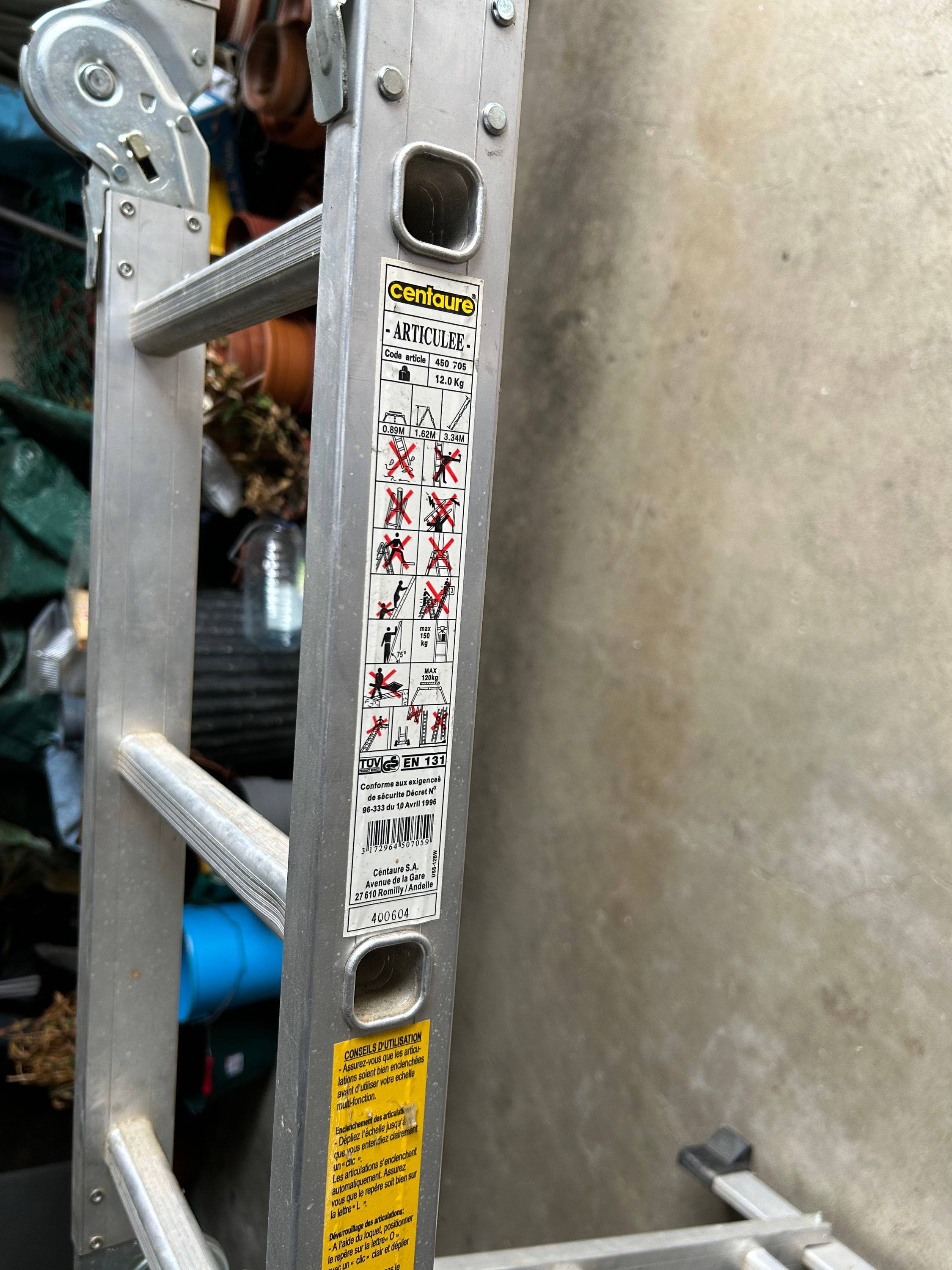 Vends échelleVends echelle multiposition centaure