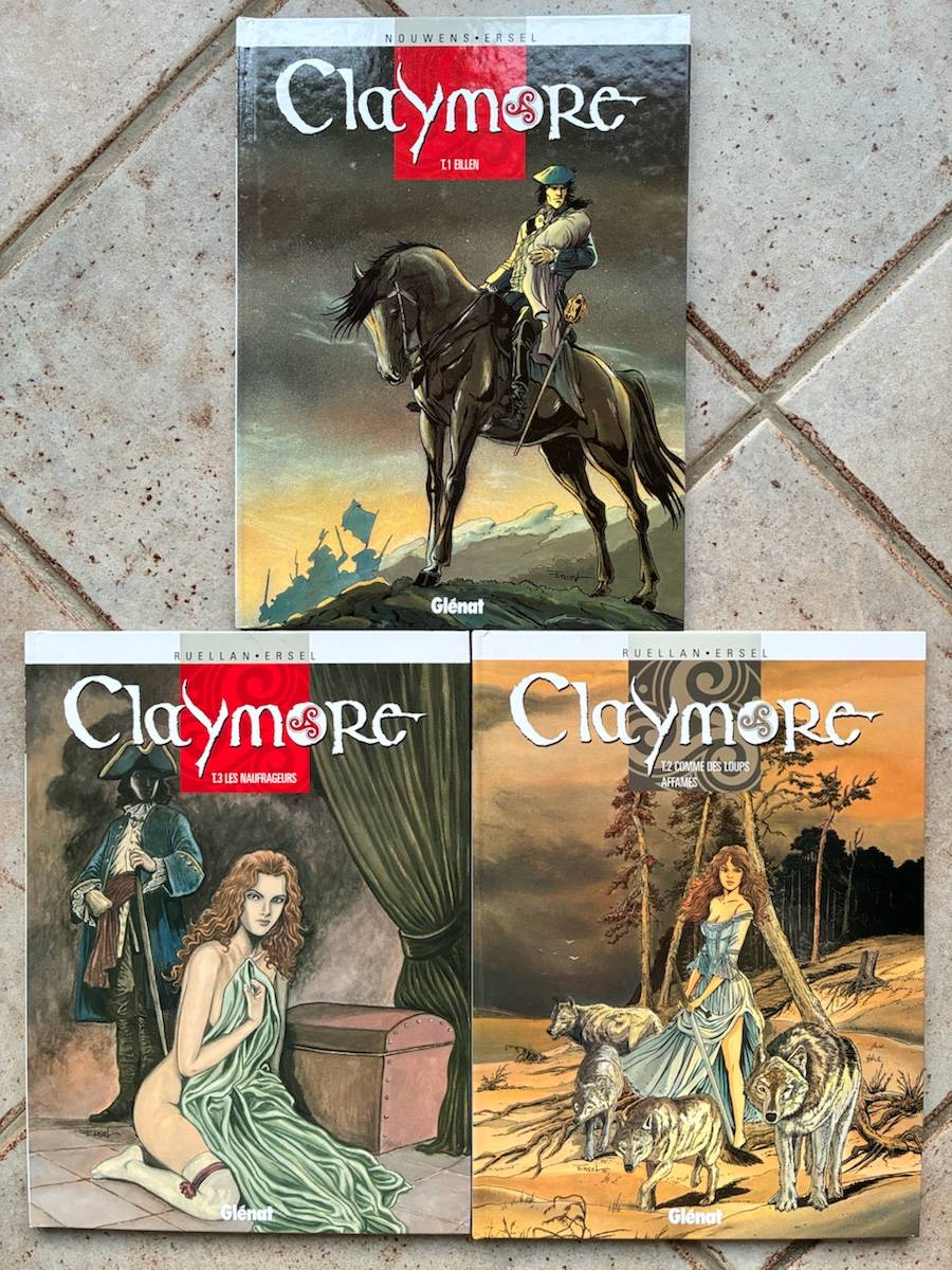Vends Lot 3 Éditions Originales Claymore T 1 à 3