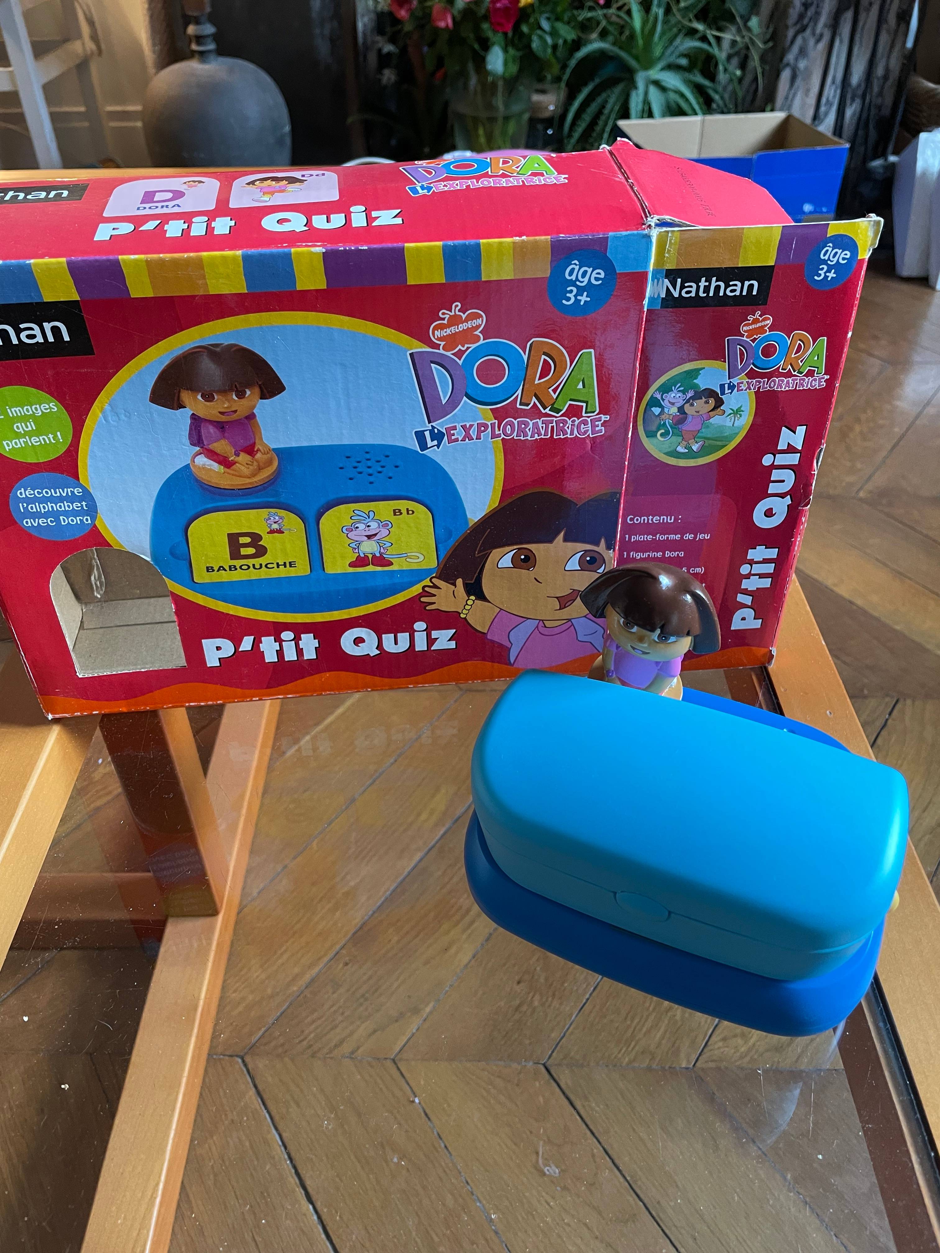 Vends jeu éducatif p’tit Quiz Dora L’exploratrice