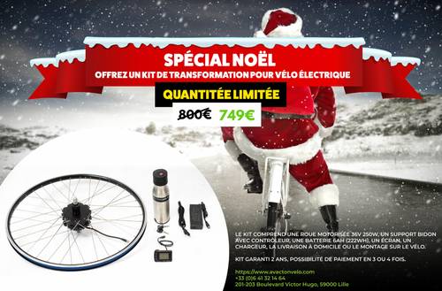 Vends Kit Vélo Electrique
