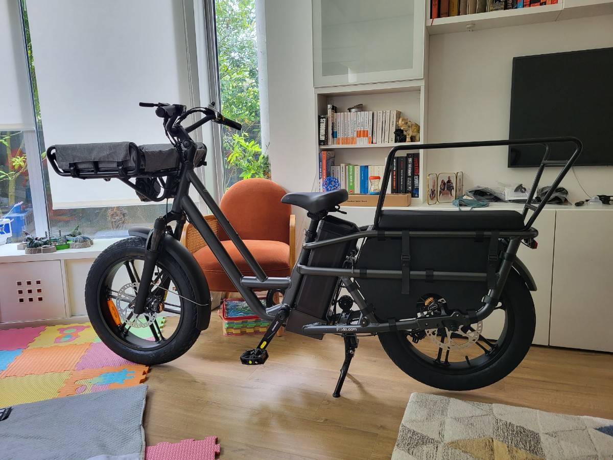 Vends vélo électrique cargo longtail Fiido T2