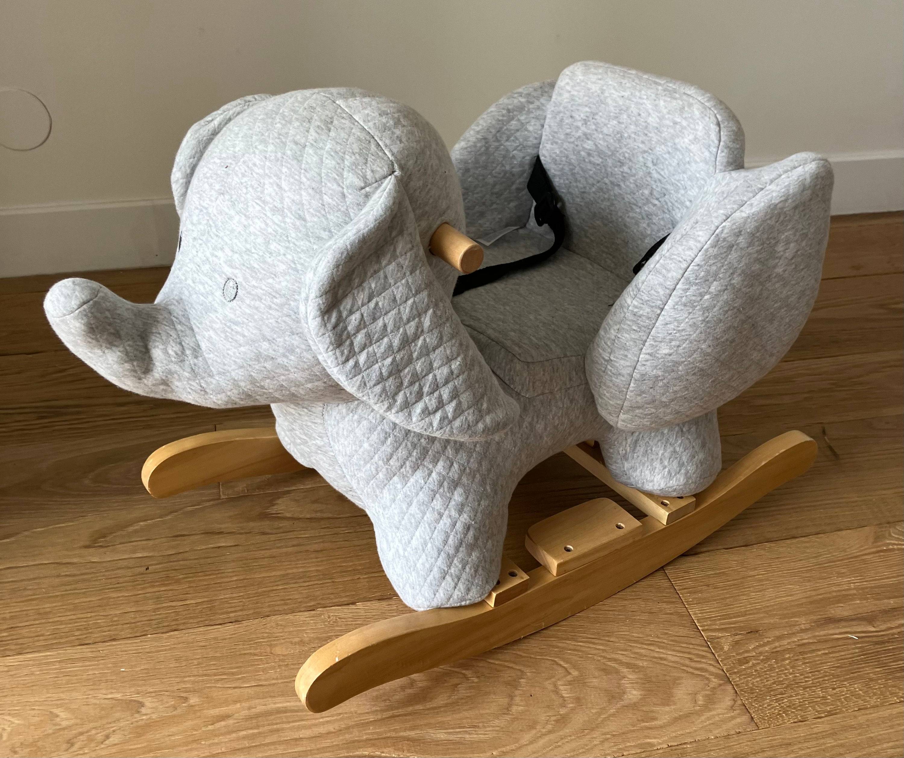 Vends éléphant à bascule Nattou