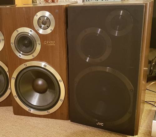 Vends 3 enceintes JVC SX 911