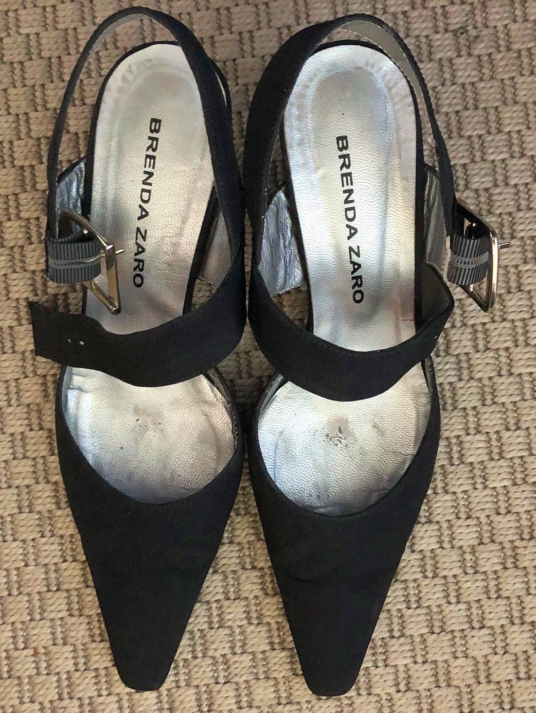 Vends escarpins "Brenda Zaro" pointure 38,5 noirs