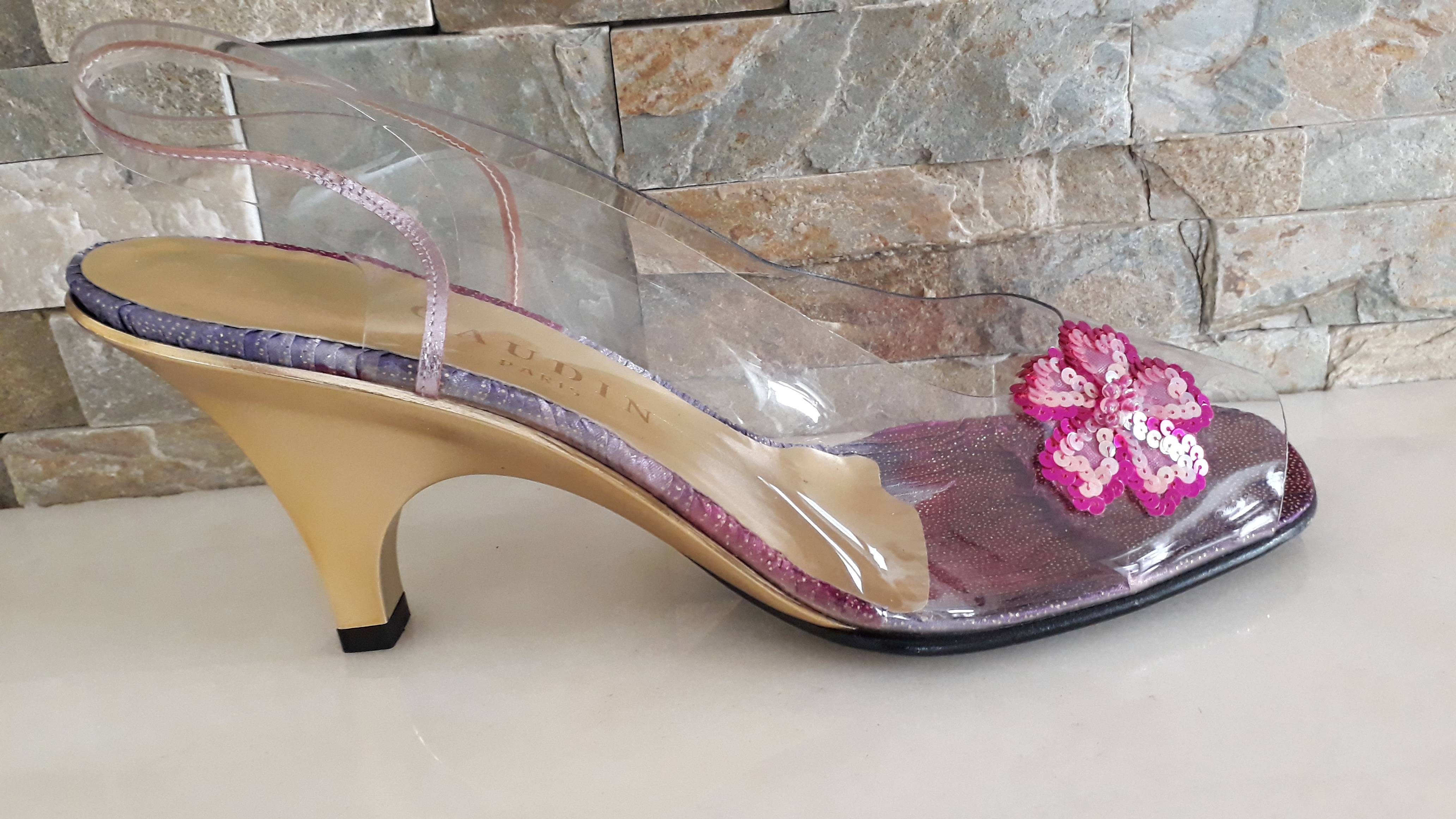Vends escarpins fushia