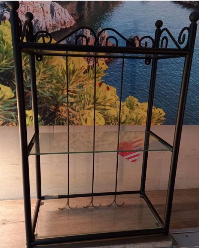 Vends étagère murale en fer forgé