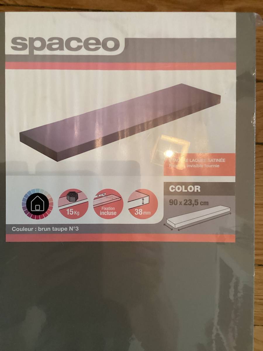 Vends étagère murale Spaceco